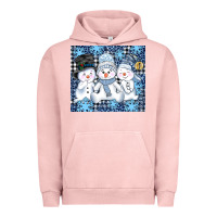 Pigment Salmon snowman tumbler Urban Hoodie - AdoDesignShop