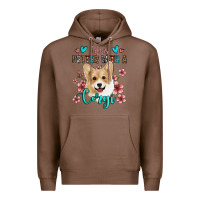 Chestnut life is better with a corgi Premium Hoodie - Jasminsmagicworld