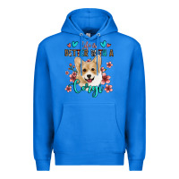 True Royal life is better with a corgi Premium Hoodie - Jasminsmagicworld