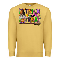 Antique Gold Trick or Treat Premium Sweatshirt - texasbilliewilder