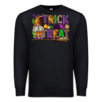Black Trick or Treat Premium Sweatshirt - texasbilliewilder