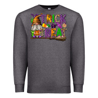 Charcoal Heather Trick or Treat Premium Sweatshirt - texasbilliewilder