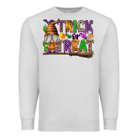 Dove Grey Trick or Treat Premium Sweatshirt - texasbilliewilder