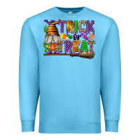 Ocean Blue Trick or Treat Premium Sweatshirt - texasbilliewilder