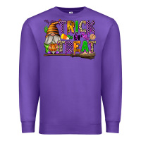 Purple Trick or Treat Premium Sweatshirt - texasbilliewilder