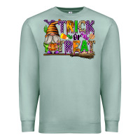 Seafoam Trick or Treat Premium Sweatshirt - texasbilliewilder