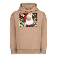 Pigment Burro cowhide santa cookie socks background Urban Hoodie - AdoDesignShop