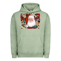 Pigment Oil Green cowhide santa cookie socks background Urban Hoodie - AdoDesignShop