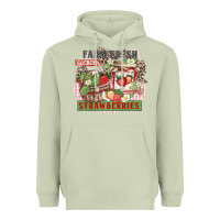 Matcha farm fresh strawberries Heavyweight Hoodie - Zillion Design Studio