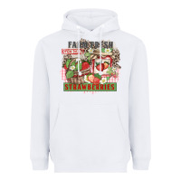 White farm fresh strawberries Heavyweight Hoodie - Zillion Design Studio