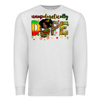 Oatmeal Heather unapologetically dope Premium Sweatshirt - Zillion Design Studio