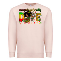 Pale Pink unapologetically dope Premium Sweatshirt - Zillion Design Studio