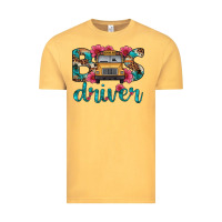 Vintage Mustard bus driver Vintage Tee - Artiststas