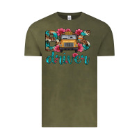 Vintage Olive bus driver Vintage Tee - Artiststas
