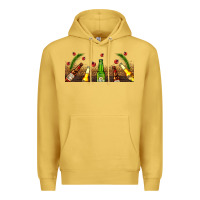 Antique Gold beer party for christmas Premium Hoodie - AdoDesignShop