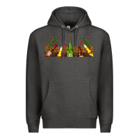 Charcoal Heather beer party for christmas Premium Hoodie - AdoDesignShop