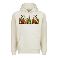 Oatmeal Heather beer party for christmas Premium Hoodie - AdoDesignShop
