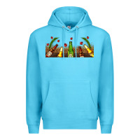 Ocean Blue beer party for christmas Premium Hoodie - AdoDesignShop