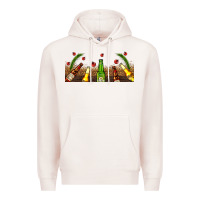 Pale Pink beer party for christmas Premium Hoodie - AdoDesignShop