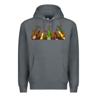 Rock beer party for christmas Premium Hoodie - AdoDesignShop