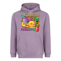 Lavender farm fresh pineapple Heavyweight Hoodie - Zillion Design Studio