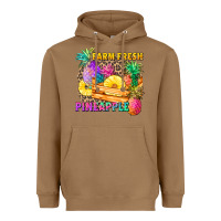 Toasted Coconut farm fresh pineapple Heavyweight Hoodie - Zillion Design Studio