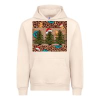 Sandshell Christmas trees leopard Urban Hoodie - AdoDesignShop