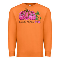 Carrot in october we wear pink pumpkin and sunflowers Premium Sweatshirt - RanaPortraitStore