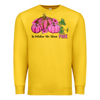 Lemon in october we wear pink pumpkin and sunflowers Premium Sweatshirt - RanaPortraitStore