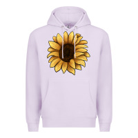 Lilac sunflower Premium Hoodie - JahusDesignShop