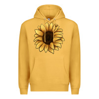 Mustard sunflower Premium Hoodie - JahusDesignShop
