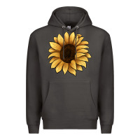 Smoke sunflower Premium Hoodie - JahusDesignShop