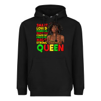 Black black queen quotes juneteenth Heavyweight Hoodie - texasbilliewilder