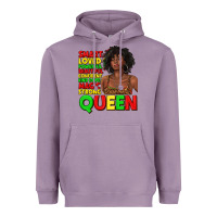 Lavender black queen quotes juneteenth Heavyweight Hoodie - texasbilliewilder