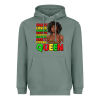 Sage black queen quotes juneteenth Heavyweight Hoodie - texasbilliewilder