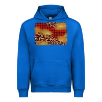 Cobalt christmas leopard glitter background Urban Hoodie - AdoDesignShop