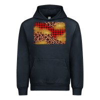 Navy christmas leopard glitter background Urban Hoodie - AdoDesignShop