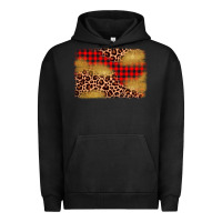 Pigment Black christmas leopard glitter background Urban Hoodie - AdoDesignShop