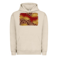 Pigment French Oak christmas leopard glitter background Urban Hoodie - AdoDesignShop