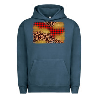 Pigment Midnight Navy christmas leopard glitter background Urban Hoodie - AdoDesignShop