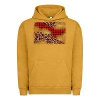 Pigment Peanut Butter christmas leopard glitter background Urban Hoodie - AdoDesignShop