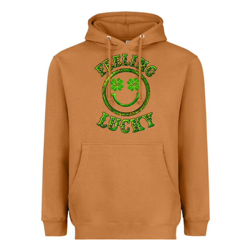 Feeling Lucky With Leopard Heavyweight Hoodie by RanaPortraitStore | Teevron