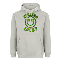 Moon Dust feeling lucky with leopard Heavyweight Hoodie - RanaPortraitStore