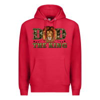 Cardinal dad the king Premium Hoodie - Artiststas