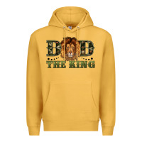 Mustard dad the king Premium Hoodie - Artiststas