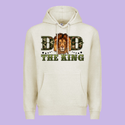 Dad The King Premium Hoodie Designed By Artiststas