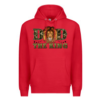 Red dad the king Premium Hoodie - Artiststas