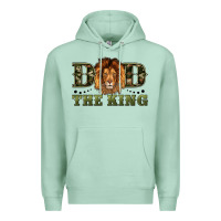 Seafoam dad the king Premium Hoodie - Artiststas