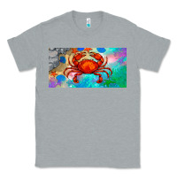 Heather Grey crab license plate Classic Tee - BarkalooDesign