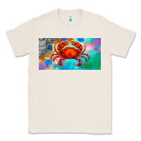 Natural crab license plate Classic Tee - BarkalooDesign